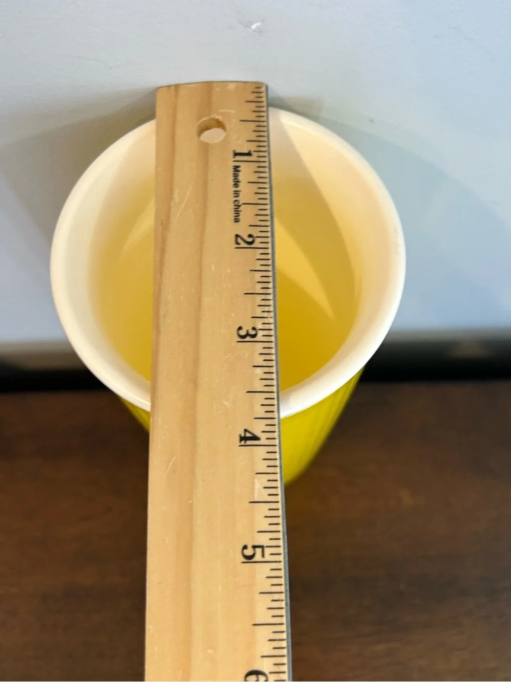 Tupperware Insulated Cup Tumbler Yellow in Size 24 Ounce 3329A-2 No Straw or Lid